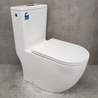 Унитаз Bloomix S-Class 3.0 2329TVV/UF1 моноблок безободковый торнадо вертикальный выпуск