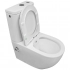 Унитаз Bloomix Major AD3089RSB/UF1 Ceramic+ безободковый с функцией биде и смесителем