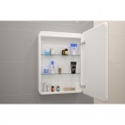 Зеркало-шкаф Art&Max Platino AM-Pla-600-800-1D-R-DS-F