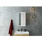 Зеркало-шкаф Art&Max Techno AM-Tec-350-650-1D-R-DS-F