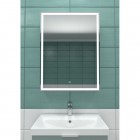 Зеркало-шкаф Art&Max Techno AM-Tec-550-800-1D-R-DS-F