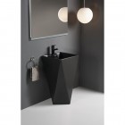 Раковина-моноблок напольная WeltWasser Leerbach 460 MT-BL