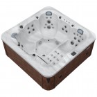 Минибассейн гидромассажный Radomir Март 230x230 коричневый