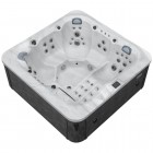 Минибассейн гидромассажный Radomir Март 230x230 серый