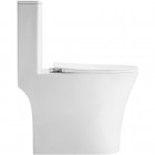 Унитаз Grossman Thin Rim GR-5607SQ моноблок безободковый торнадо