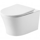 Унитаз подвесной Grossman Thin Rim GR-5604SQ безободковый торнадо