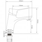 Смеситель для раковины Olive'S Avia AV17100