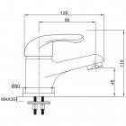 Смеситель для раковины Olive'S Olisan Profi PF1500