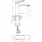 Смеситель для раковины Olive'S Tarone 38100TN