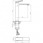 Смеситель для раковины Olive'S Tarone 38133TN