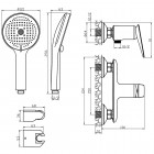 Смеситель для душа Olive'S Tarone 38200TN