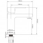 Смеситель для раковины Olive'S Tones TN20100