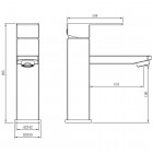 Смеситель для раковины Olive'S Valdo VL13100