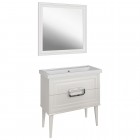 Комплект мебели ASB-Mebel Летиция 80 белый/хром