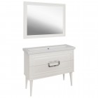 Комплект мебели ASB-Mebel Летиция 100 белый/хром