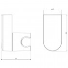 Держатель ручного душа Olive'S S02