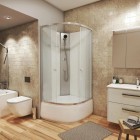 Душевая кабина Niagara Eco E80/40/MT/BK