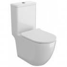 Унитаз Teymi Lina Vortex T41137 моноблок безободковый торнадо