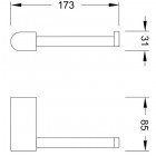 Бумагодержатель Steinberg 470 2850