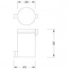 Ведро мусорное Steinberg 650 2950