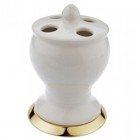 Стакан для щеток Aksy Bagno Stone Gold 8550 G