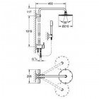 Душевая панель Grohe Rainshower 27361000