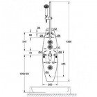 Душевая панель Grohe Aquatower 2000 27019000
