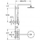 Душевая панель Grohe Rainshower 27374000