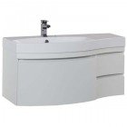 Тумба под раковину Aquanet Опера 115 L белый 00169656