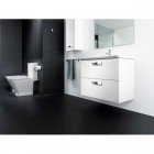Тумба с раковиной Roca The Gap Unik 60 белый