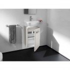 Тумба с раковиной Roca The Gap 45 бежевый ZRU9302693 + 7327477000