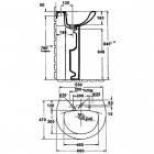 Раковина Jacob Delafon Patio E4159