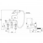 Смеситель Burlington Claremont CL17