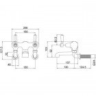 Смеситель Burlington Kensington KE24