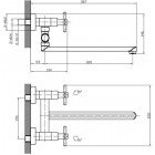 Смеситель универсальный Edelform Denim DN28102