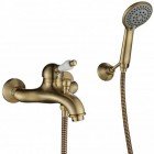 Смеситель для ванны Aksy Bagno Biti 301 Bronze