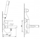 Смеситель Elghansa Kubus 23B9741