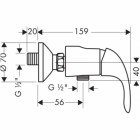 Смеситель Hansgrohe Focus E 31760