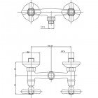 Смеситель Caprigo Bristol 21-016