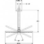 Верхний душ Hansa Viva 44270300
