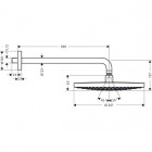 Верхний душ Hansgrohe Raindance Select 27378400
