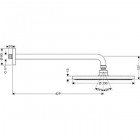 Верхний душ Hansgrohe Raindance Air 27492000