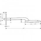 Верхний душ Hansgrohe Raindance E420 Air 27372000
