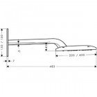 Верхний душ Hansgrohe Raindance E420 Air 2jet 27373000