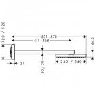 Верхний душ Hansgrohe Axor ShowerCollection 10925000