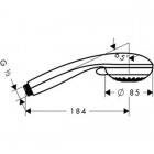 Ручной душ Hansgrohe Crometta 85 Vario 28562000