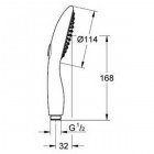 Ручной душ Grohe Power and Soul 115 27669000