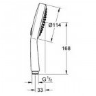 Ручной душ Grohe Power and Soul Cosmopolitan 115 27660000