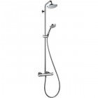 Душевая программа Hansgrohe Croma 100 Showerpipe EcoSmart 27159000