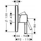 Смеситель Hansgrohe Talis Classic 14165000